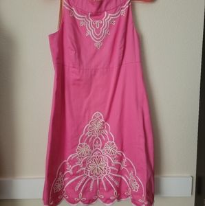 Lilly Pulitzer Pink and Yellow Dress